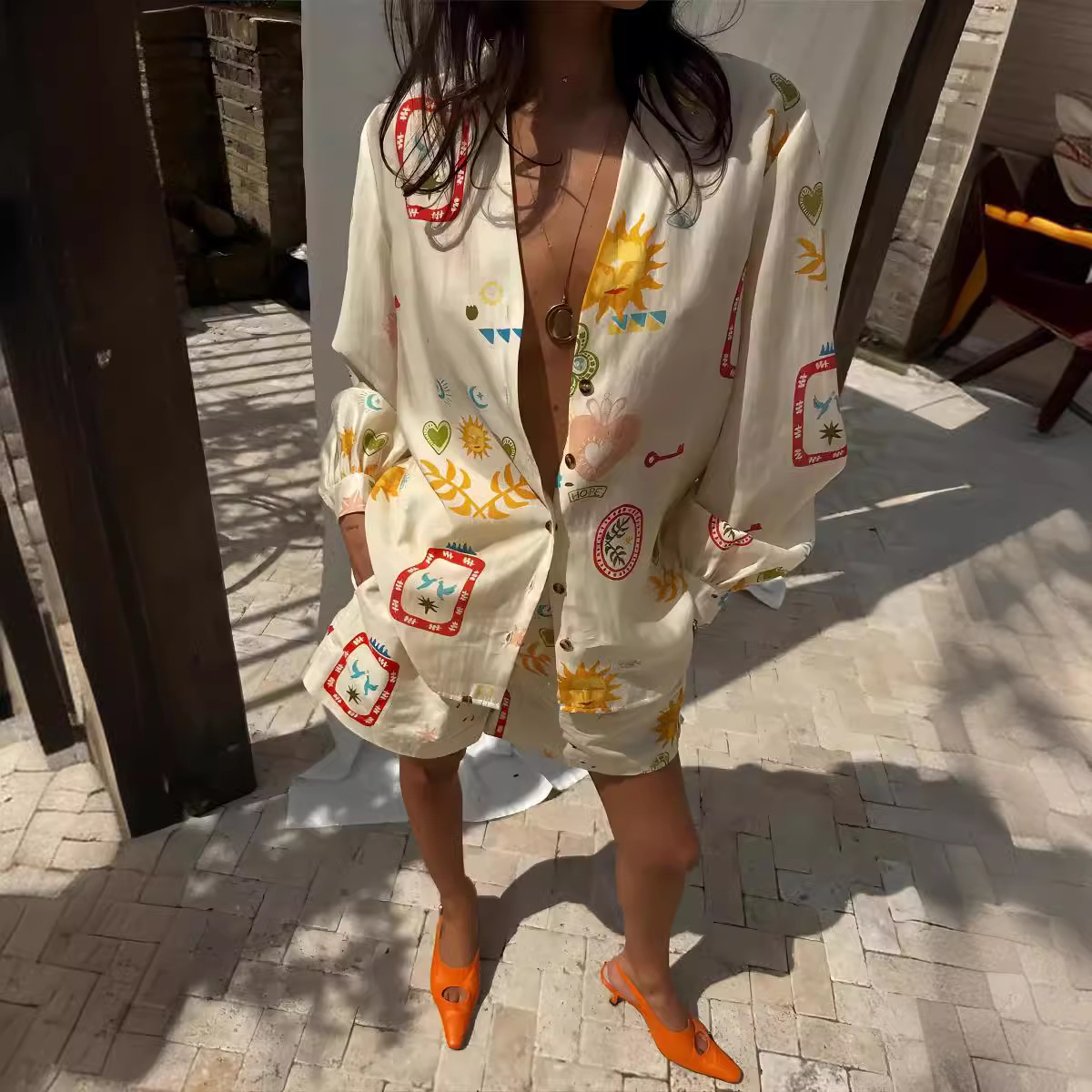 Kadınlar Rahat Elastik Bel 2 a - Romper Floral Print incelemesi ve fiyatı