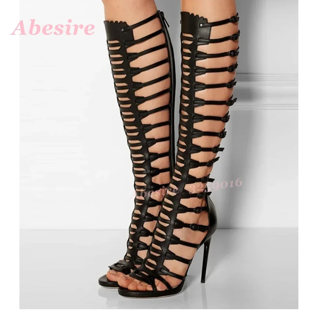 Peep Toe Çok Tokalı Yaz Sandal - Sandal Strappy Heeled incelemesi ve fiyatı