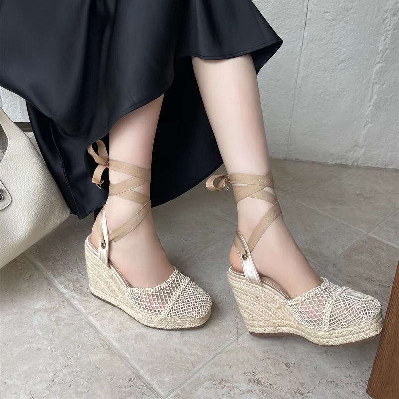 Kadınlar için Yazlık Sandaletl - Sandal Strappy Heeled incelemesi ve fiyatı